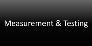 1VP Measurement & Testing