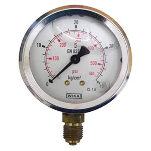 Wika WIKA - 232.50.100 - Pressure Gauge - Dial Size 100mm - Range 0-40 KG/CM²