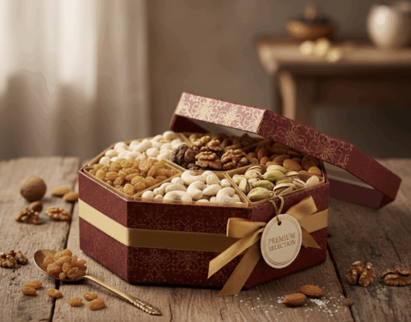 Hexagon DryFruit Box